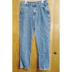 Wrangler Jeans 13/14x32 Denim Blue 18MWZSW Slim Fit Stretch Straight Leg Y2K